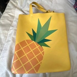 Yellow Pineapple Tote Bag